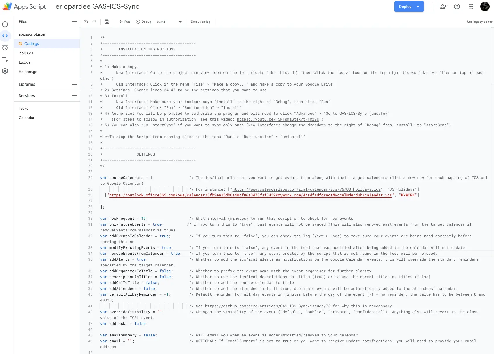 Streamlined Calendar Syncing Process